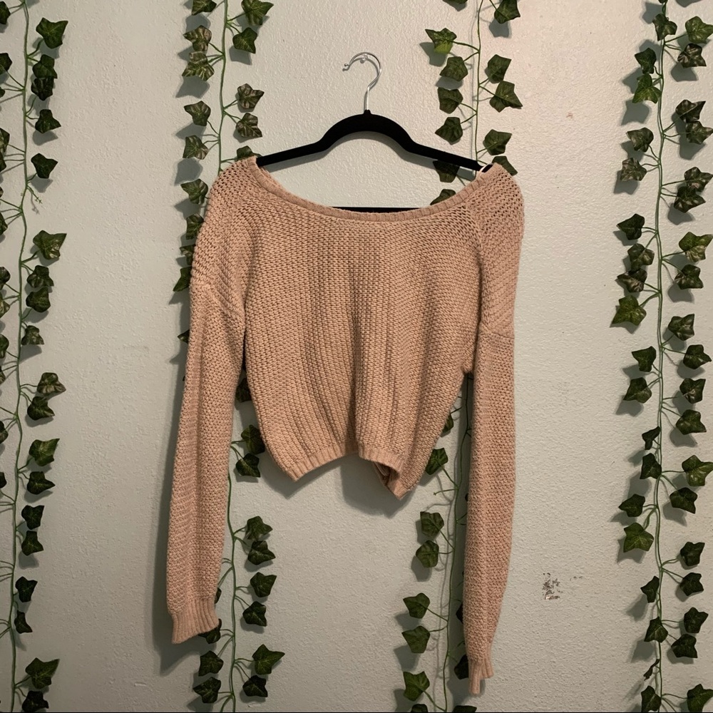 Hollister knitted off the shoulder